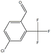 4-chloro-2-trifluoromethylbenzaldehyde Struktur