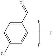 4-氯-2-三氟甲基苯甲醛,,结构式