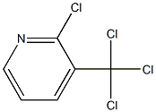 2-chloro-3-trichloromethylpyridine Struktur