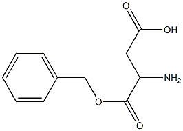 DL-aspartic acid benzyl ester Struktur