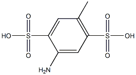 对甲苯胺-2,5-二磺酸 结构式