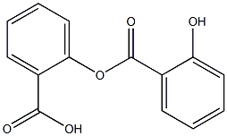 Salicylic acid (o-hydroxybenzoic acid) Struktur