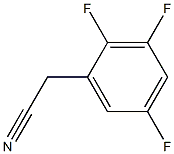 2,3,5-三氟苯乙腈,,结构式