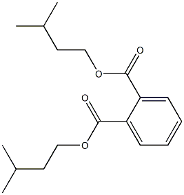 邻苯二甲酸二异戊酯,,结构式