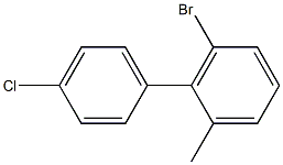 BROMO(4-CHLOROPHENYL)PHENYL METHANE Structure