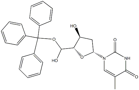 5'-O-Trityl-3'-b-hydroxy-D-thymidine