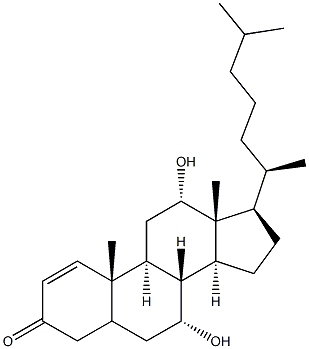 7a,12a-Dihydroxy-cholestene-3-one