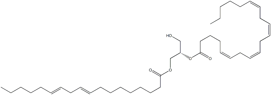 1-(9Z,12Z-octadecadienoyl)-2-(5Z,8Z,11Z,14Z-eicosatetraenoyl)-sn-glycerol