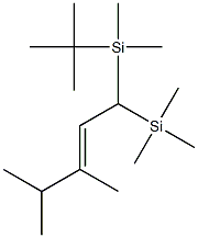  1-(t-Butyldimethylsilyl)-3,4-dimethyl-1-trimethylsilylpent-2-ene