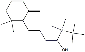 1-[tert-Butyl(dimethyl)silyl]-4-(2,2-dimethyl-6-methylenecyclohexyl)-1 -butanol