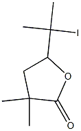 5-(1-Iodo-1-methyl-ethyl)-3,3-dimethyl-dihydro-furan-2-one