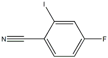4-Fluoro-2-iodobenzonitrile 98% Structure