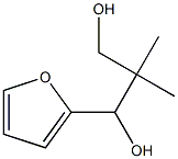 1-Fur-2-yl-2,2-dimethylpropane-1,3-diol 结构式
