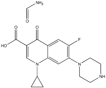Ciprofloxacin Formamide Structure