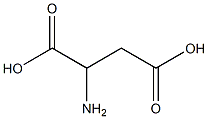 DL-Aspartic acid DL- Struktur