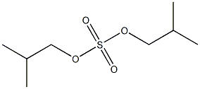 diisobutyl sulfate Structure