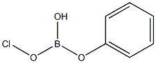 o-chlorophenylboric acid Structure