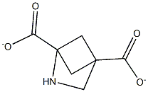 2,4-methanopyrrolidine-2,4-dicarboxylate Struktur
