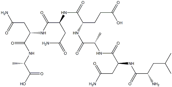  leucyl-asparaginyl-alanyl-glutamyl-asparaginyl-asparaginyl-alanine