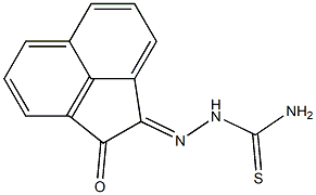 acenaphthenequinone thiosemicarbazone Struktur