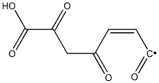 maleylpyruvic acid Struktur