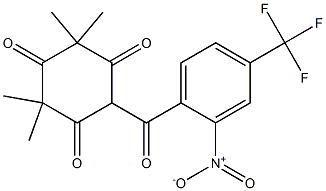 2-(2-nitro-4-(trifluoromethyl)benzoyl)-4,4,6,6-tetramethylcyclohexane-1,3,5-trione