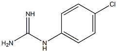 PARA-CHLOROPHENYLGUANIDINE Structure