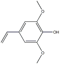 4-VINYL-2,6-DIMETHOXYPHENOL Struktur