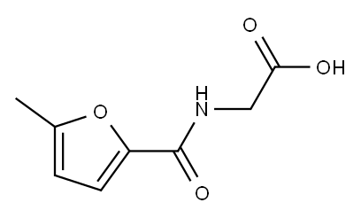 GLYCINE,5-METHYLFUROYL- 结构式