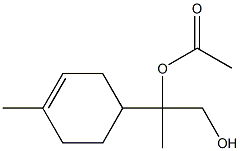 PARA-MENTH-1-ENE-8,9-DIOLACETATE Struktur