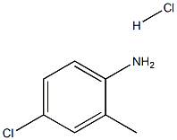 PARA-CHLORO-ORTHO-TOLUIDINEHYDROCHLORIDE Struktur