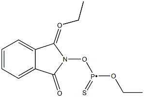 O,O-DIETHYL-PHTHALIMIDO-PHOSPHOTHIOATE Structure