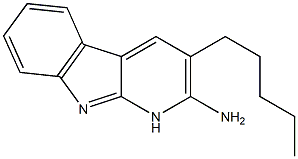 2-AMINO-3-AMYLPYRIDO[2,3-B]INDOLE
