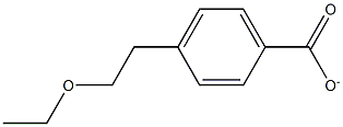 PARA-ETHOXYETHYLBENZOATE Struktur