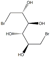 GALACTITOL,1,6-DIBROMO-1,6-DIDEOXY- Structure
