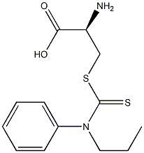 S-(N-PHENYLPROPYLTHIOCARBAMOYL)CYSTEINE Structure