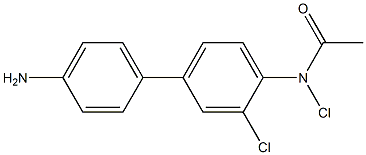 N-ACETYLDICHLOROBENZIDINE Struktur
