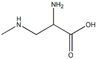 L-ALPHA-AMINO-BETA-METHYLAMINOPROPIONICACID Struktur