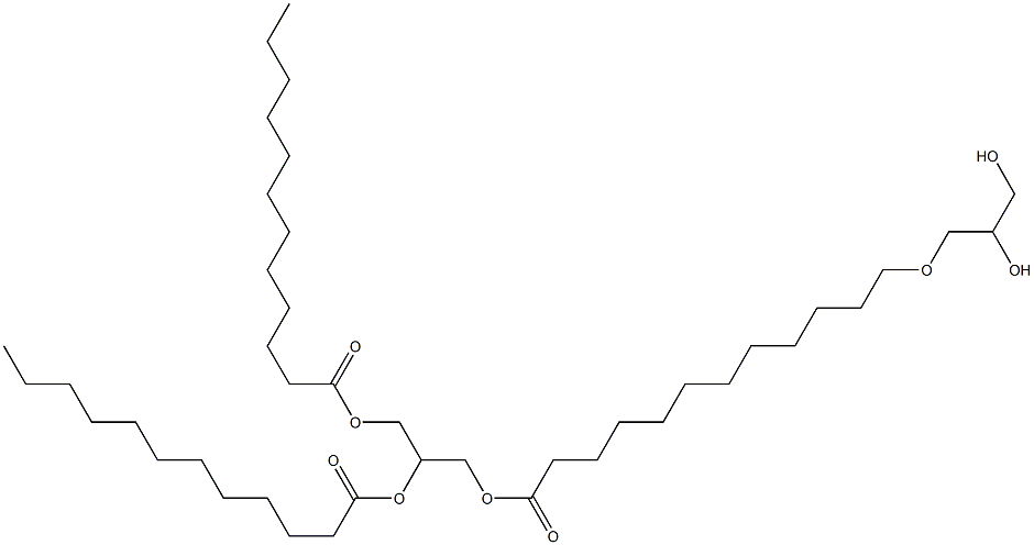 GLYCEROLTRILAURIN Structure