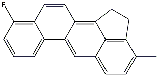 10-FLUORO-3-METHYLCHOLANTHRENE Structure