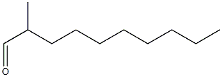 1-DECANAL,2-METHYL- Structure