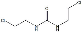 N,N'-双氯乙基脲,,结构式