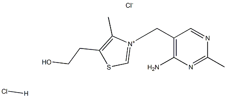 Thiamin-HCl Struktur