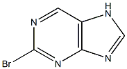 2-溴嘌呤,,结构式