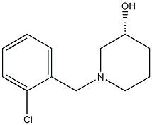 (3R)-1-(2-chlorobenzyl)piperidin-3-ol Structure