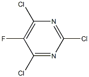 5-FLUORO-2,4,6-TRICHLOROPYRIMIDINE Structure