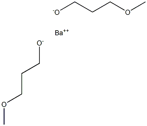 BARIUM(II) METHOXYPROPOXIDE: 20% IN METHOXYPROPANOL Struktur