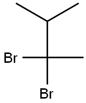 2,2-dibromo-3-methylbutane Structure