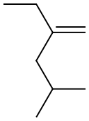 4-methyl-2-ethyl-1-pentene