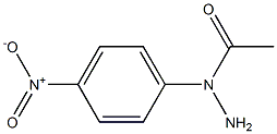 ACETIC ACID 4-NITROPHENYLHYDRAZIDE Structure